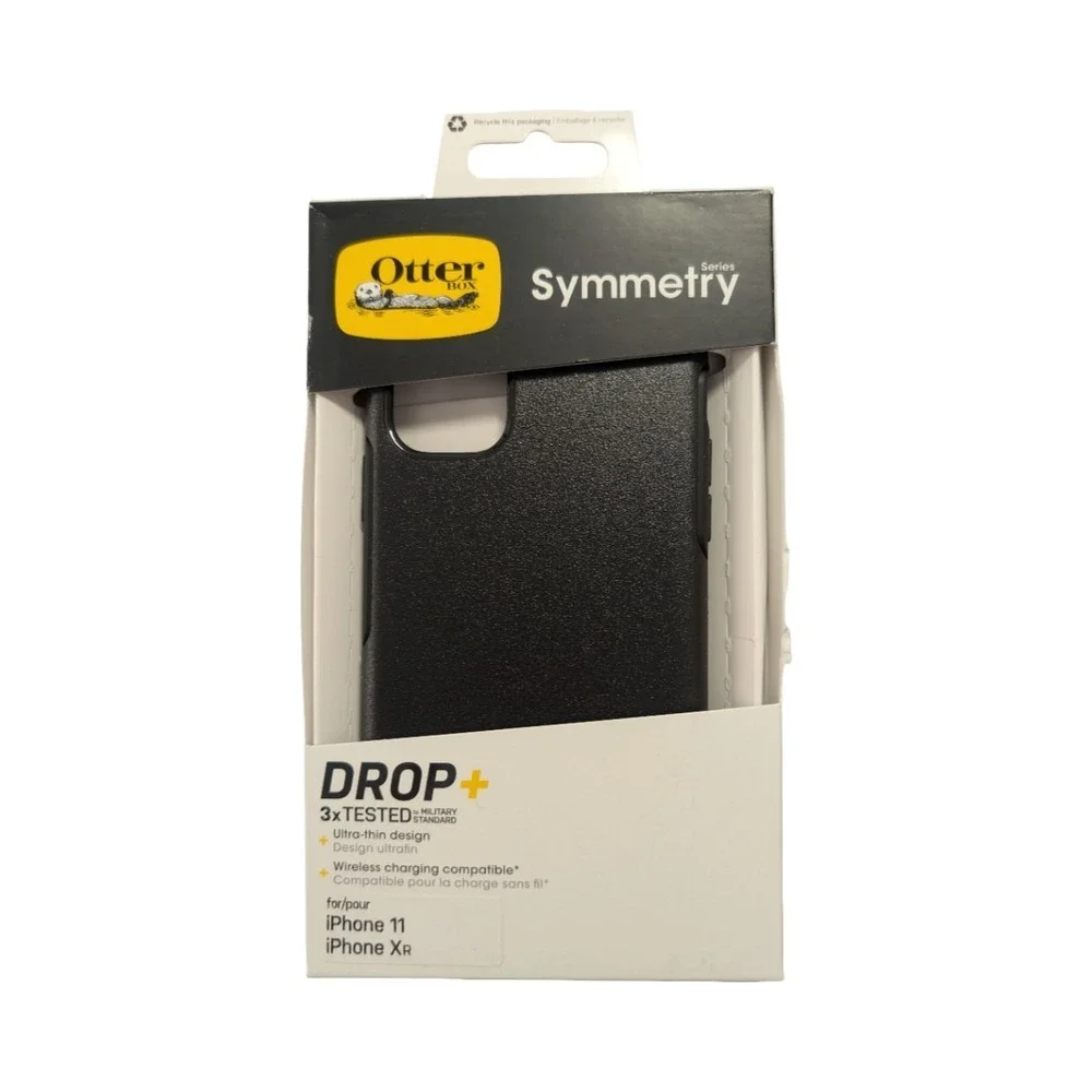 i5-N OtterBox Drop+ Apple iPhone 11/XR Symmetry‎ Series Case - Black